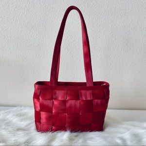 Harvey’s Seatbelt Zip Up Tote Bag Maroon